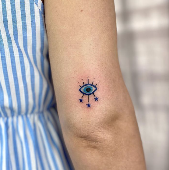 51 Evil Eye Tattoo Patterns To Defend Against The Forces Of Evil - Psycho Tats